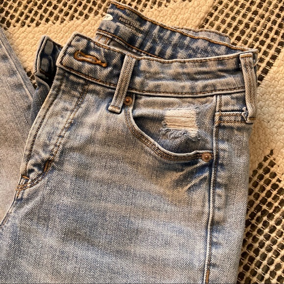 Old Navy Power Straight High Rise Jeans - Picture 6 of 9